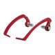 thumbnail image 2 of Protector de manos para motocicletas,Protector de manos universal para motocicleta de 7/8 pulg. (22 mm),Accesorios para protectores de manillar y manos,Protector de manillar y Rojo, 2 of 8