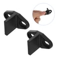 thumbnail image 1 of Raindrops 4 Pcs Anti Sway Barn Door Door Guide Black For Stable Operation Home Use, 1 of 7