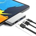 thumbnail image 1 of 4 in 1 Type-/USB-C to HDMI aux USB PD multi function HD dock, 1 of 5