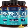 thumbnail image 1 of Suplemento de aceite de pescado omega 3 NEW AGE 810 ml (270 cápsulas blandas), 1 of 9