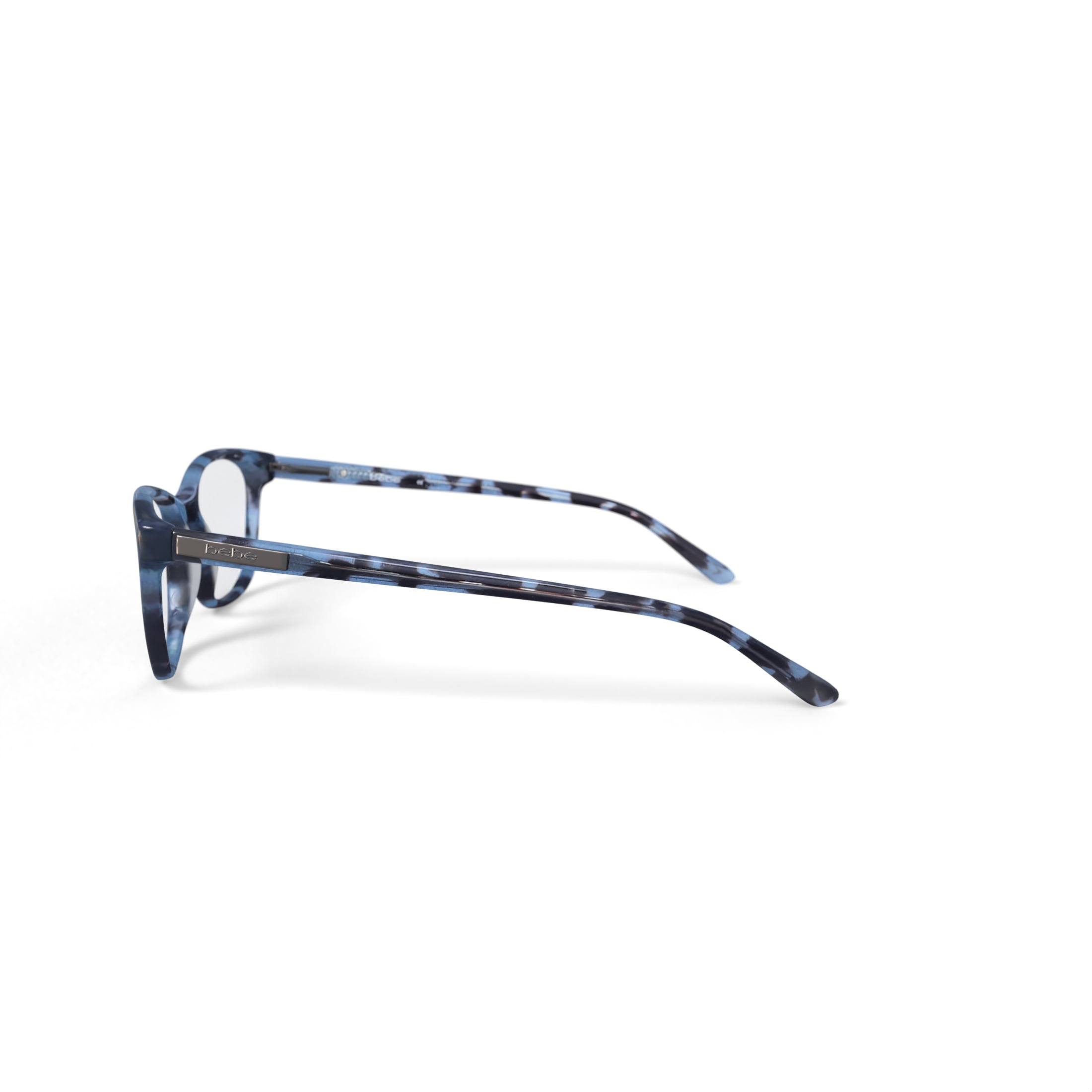 Bebe Women's BB4286 Prescription Eyeglasses with Case, Teal Tortoise