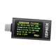 thumbnail image 4 of Probador de carga rápida portátil USB C, medidor de potencia, carcasa metálica, apto para viajes, multímetro de voltaje, corriente y potencia,, 4 of 8