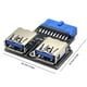 thumbnail image 4 of [Doble A - arriba] Adaptador USB3.0/3.2 19P/20P (Doble A - arriba), 4 of 8
