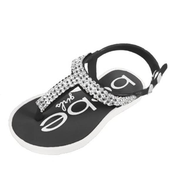 bebe flip flops rhinestone