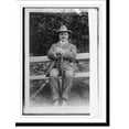 thumbnail image 2 of Historic Framed Print, Pete Curran, M.P., seated on beanch, 17-7/8" x 21-7/8", 2 of 9