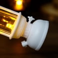 thumbnail image 2 of Mini Vintage LED Lantern Ornaments, Retro Small Oil Lamp Hanging Night Light for Halloween Christmas Table Decor, 2 of 6