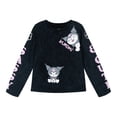 thumbnail image 3 of Hello Kitty Cinnamoroll Kuromi 3 Pack Peplum Long Sleeve T-Shirts Toddler to Big Kid, 3 of 5