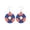Multicolor-1, variant on geerera Independence Day Theme Party Earrings Holiday Party Dress Up Ambiance Jewelry Pentagram Bow Hanging Ring