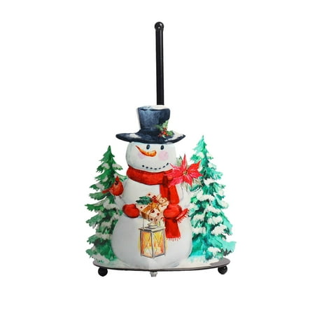 

Christmas Paper Towel Holder Christmas Snowman Weighted Paper Holder Kitchen And Bathroom Accessories Paper Holder Christmas Decoration（1PC） Oversized Christmas Bulbs Sparkly Christmas Ornament