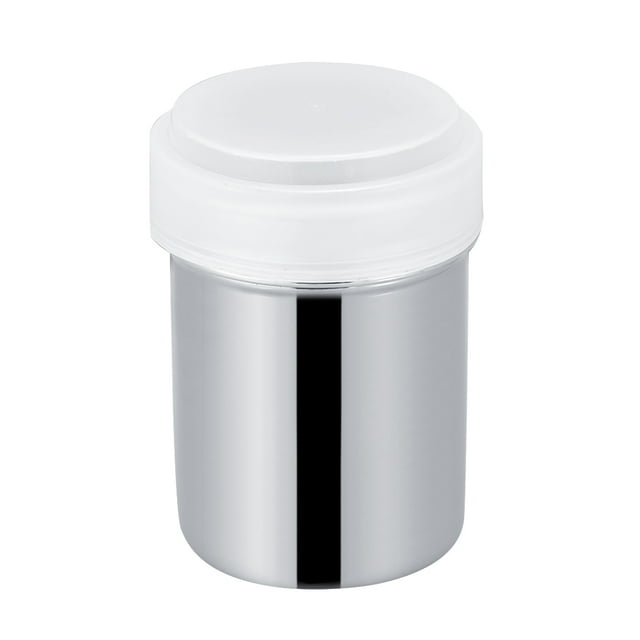 Coctelera De Polvo De Acero Inoxidable Con Malla Desmontable, Polvo Fino Y Uniforme, Orificio De Malla Redondo Más Grande, Botella Pequeña Y Fácil De Sostener, Resistente