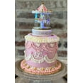 thumbnail image 4 of Carousel Horse Carnival Theme Cake Topper Battery Operated Plays Music and Spins Carousel Party Favor Carousel Gift, 4 of 8