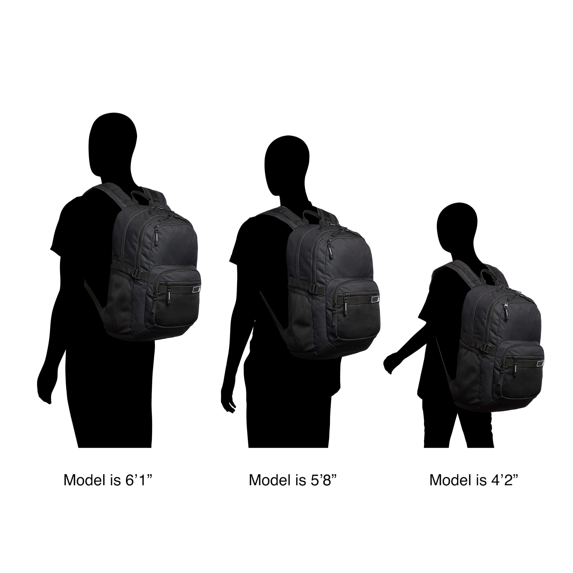 adidas Energy Backpack, Black/White, One Size - Walmart.ca