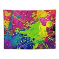 thumbnail image 5 of PRATYUS Colorful Tapestry 80s 90s Hippie Hip Hop Tapestry Graffiti Paint Splash Grunge Tapestries Wall Hanging Art for Bedroom Living Room Dorm Decor 40x60inch, 5 of 6