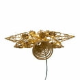 thumbnail image 5 of Kurt Adler 11.75-Inch 30-Light Fairy Light Gold Star Tree Topper, 5 of 7