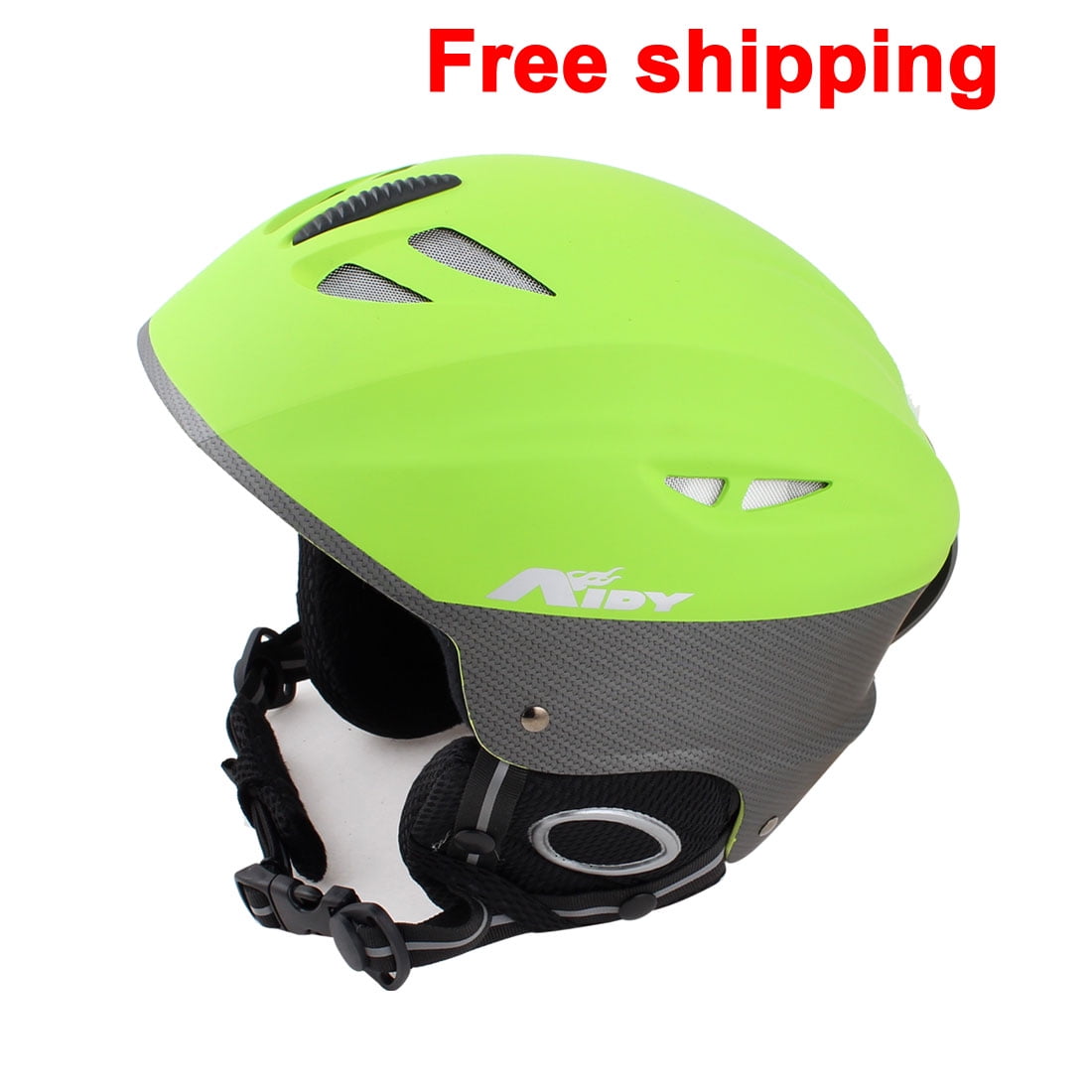 Women Men Skateboard Skiing Racing Bicycle Bike Sports Helmet Size L Matte Green by