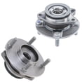 thumbnail image 3 of Detroit Axle - Front Wheel Bearing Hubs Kit for 2007-2012 Nissan Versa [4-Wheel ABS], 2 Wheel Bearing and Hubs Assembly 2 Lower Ball Joints 4 Outer Inner Tie Rod Ends 2008 2009 2010 2011 Replacement, 3 of 7