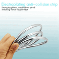 thumbnail image 4 of 4pcs 20FT Chrome Moulding Trim Strip Car Door Edge Scratch Guard Protector Cover Silver, 4 of 8
