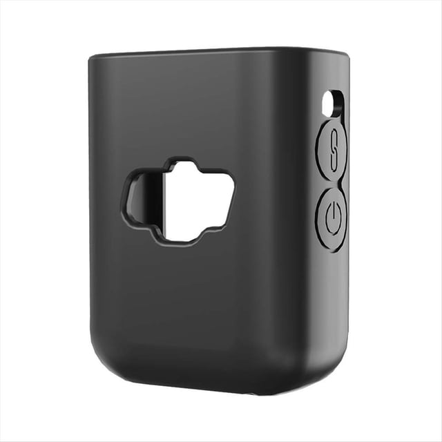 Protectora de Silicona para Mic 2 Micrófono Inalámbrico A Prueba de Arañazos Protector de la Cubierta de la Cámara Vlog Negro