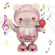 thumbnail image 4 of Robot de baile de plástico juguetes 2 canciones Robot de baile eléctrico de cerdo lindo para niños de 4-6 años, 4 of 8