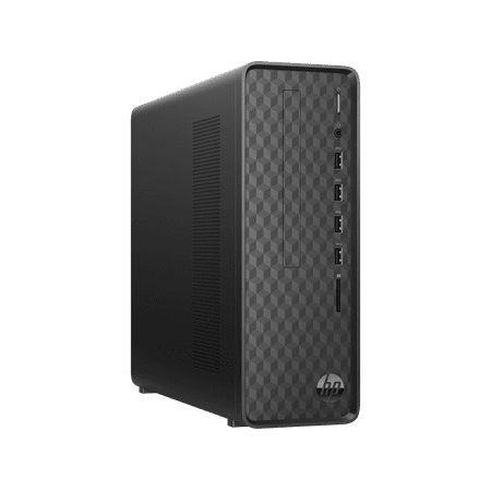 Restored HP S01pF2013w Celeron G5900 3.4GHz Intel UHD Graphics 610 4GB RAM 1TB HDD Win 10 Home Dark Black (Refurbished)