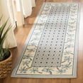 thumbnail image 3 of SAFAVIEH Chelsea Normina Palm Trees Wool Area Rug, Blue/Ivory, 2'9" x 4'9", 3 of 9