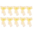 thumbnail image 1 of Elegante decoración para bodas y fiestas, exquisitas bandas para sillas de banquete, amarillo brillante, juego de 10, 1 of 8