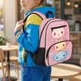 thumbnail image 2 of KUIFORTI Blue Axolotl Toddler Backpack Girls Kids School Bag with Side Pockets Adjustable Straps Soft for Preschool Kindergarten Back to School Gifts, 2 of 7