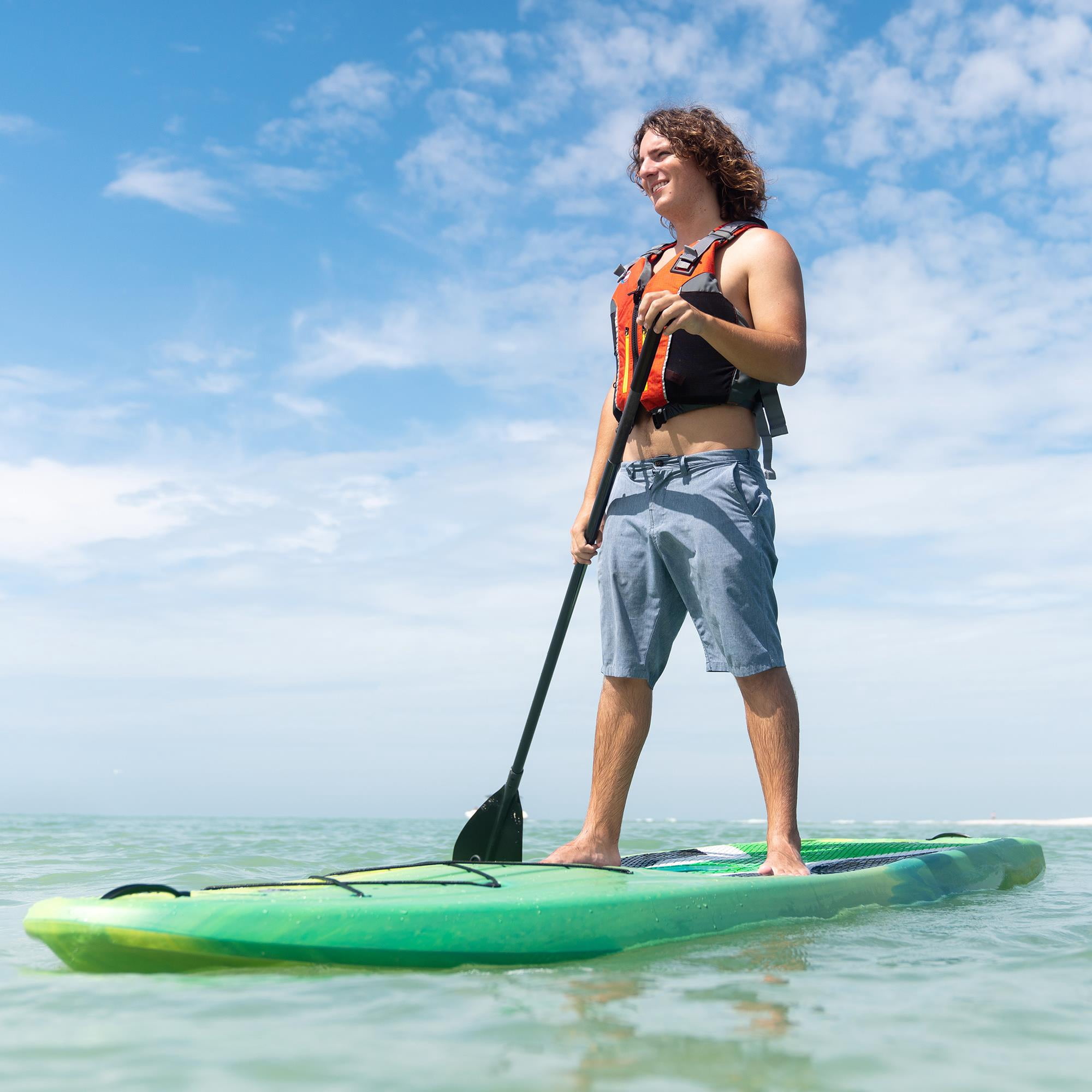 Lifetime Horizon 10 ft Stand-Up Paddle Board with Paddle, Lemongrass Fusion (91312)