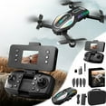 thumbnail image 1 of Electrónica de consumo, helicóptero, dron 1080P con control remoto plegable y pantalla de 4,3 pulgadas, motor sin escobillas, cuadricóptero RC de 2,4 G, regalo para niños y adultos, aviones de plástic, 1 of 9