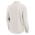thumbnail image 3 of Men's Fanatics Cream Kansas City Chiefs Front Office Long Sleeve Button-Up Shirt, 3 of 3