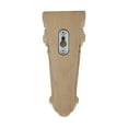thumbnail image 5 of Outwater Inc. 7-1/8" x 2-3/4" x 1-3/8" XSmall Hand Carved Alder Acanthus Leaf Corbel, 5 of 6