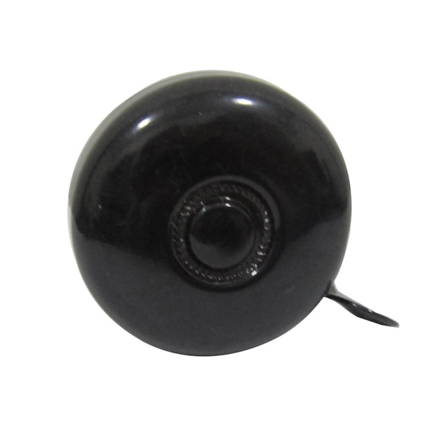 EeaseMX Timbre de metal para bicicleta, timbre clásico para manillar, bocina, alarma, timbre de advertencia para adultos, hombres, mujeres y niños (negro)