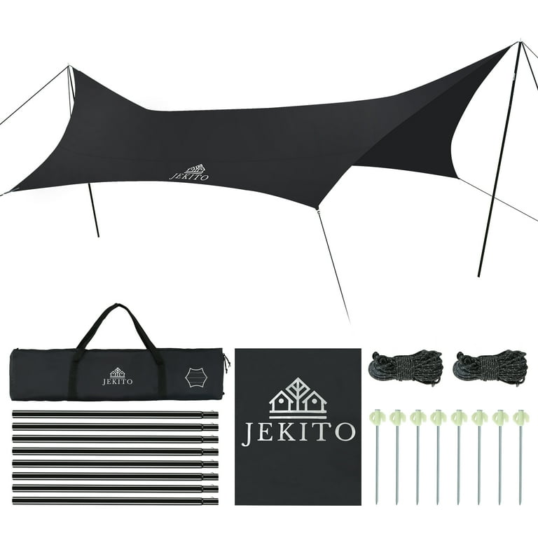 テント・タープ CS BLACK LABEL HEXAGON TARP xtremer Amazon.com: Waterproof Camp Tarp -Hexagonal Tent Tarp for