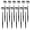 White, variant on Rirool Solar Pathway Lights Outdoor Waterproof 12 Pack, Solar Powered Garden Stake Lights for Patio Walkway Driveway Yard Lawn Landscape Decor, Warm White