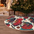 thumbnail image 6 of Kdxio Chicken Print Christmas Tree Skirt Christmas Xmas Tree Skirts Mat for New Year Holiday Christmas Party Decorations-30", 6 of 7