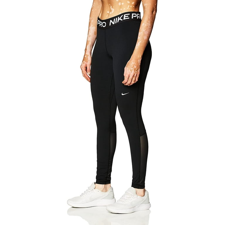 Nike Womens Pro 365 Tight CZ9779-010 Size XS Black/White 