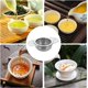 thumbnail image 5 of Coladores de té con cuencos de goteo, infusor de té de malla, filtro de té de hojas sueltas de acero inoxidable con asas para una mejor experiencia de té (plata, 6 piezas), 5 of 5