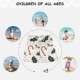 thumbnail image 6 of FORMRS Boys Swim Trunks Quick Dry Mesh Liner Boardshorts Sizes XS-XL, White Christmas Holly, 6 of 7