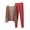 Red, variant on Bovxnpu Womens Pajamas Sets 2 Piece Lounge Set Cotton Cardigan Long Sleeve Pants Spring-Fall Trendy Sleepwear