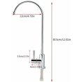 thumbnail image 2 of 1/4'' Touch Kitchen Sink Faucet for Reverse Osmosis - Goose Neck with Drinking Water Filter and Quick Connection, 2 of 5