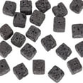 thumbnail image 6 of 60Pcs 6x6mm Natural Lava Beads Black Cube Lava Beads Square Lava Beads Black Chakra Beads Round Loose Gemstone Beads Energy Stone for Bracelet Jewelry Making DIY Crafts, 6 of 9