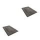 thumbnail image 1 of Bearachild Alfombra de baño y absorbente para secado rápido y fácil limpieza rápida y fuerte absorción gris oscuro 40*60cm Gris profundo 40*60cm 2Conjunto, 1 of 6