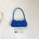 thumbnail image 3 of Bolso de mano para mujer 2023 patrón de cocodrilo Hobo bolso de mano brillante para mujer (azul), 3 of 6