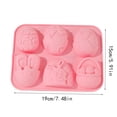 thumbnail image 3 of Easter Egg Mold Easter Egg Silicone Mold For Baking Egg Shaped Silicone Molds For Baking Easter Bunny Chocolate Silicone Mold For Cake, 3 of 6