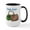 White/Black Inside, variant on CafePress - Happy Easter Bunny Large Mug - 15 oz Ceramic Large White Novelty Mug