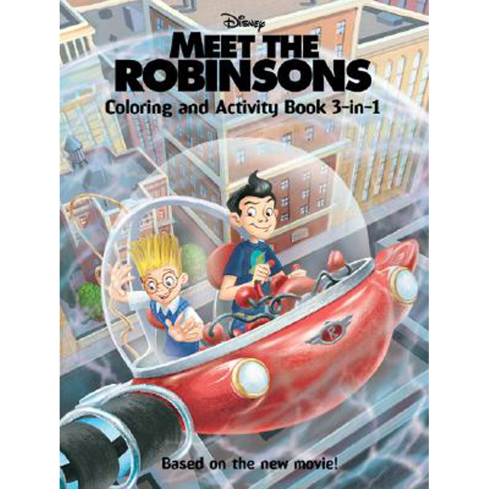 Meet the Robinsons Coloring and Activity Book 3In1