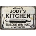 thumbnail image 1 of JODY'S Kitchen Farmhouse Sign 8 x 12 High Gloss Metal 208120033405, 1 of 1