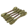 thumbnail image 6 of Animal Activity Play Chew Toys for Bunny,5PCS Chew Sticks Teeth Grinding Interactive Alfalfa Grass Hamster Chew Toy for Golden Bear Guinea Pig, 6 of 9