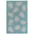thumbnail image 2 of Liora Manne Carmel Seaturtles 8'10" x 11'9" Aqua Area Rugs CRE91841304, 2 of 7