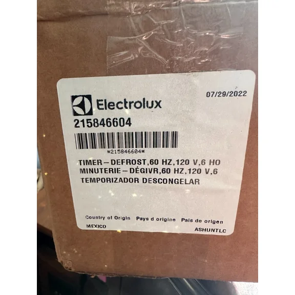 Electrolux 215846604 Defrost Timer Brand New